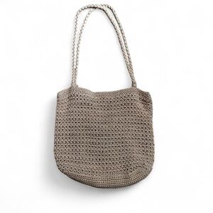The Sak Tan Crochet Shoulder Bag